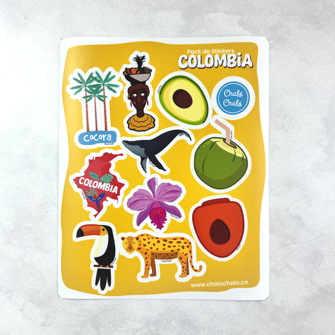 Pack de 11 Stickers