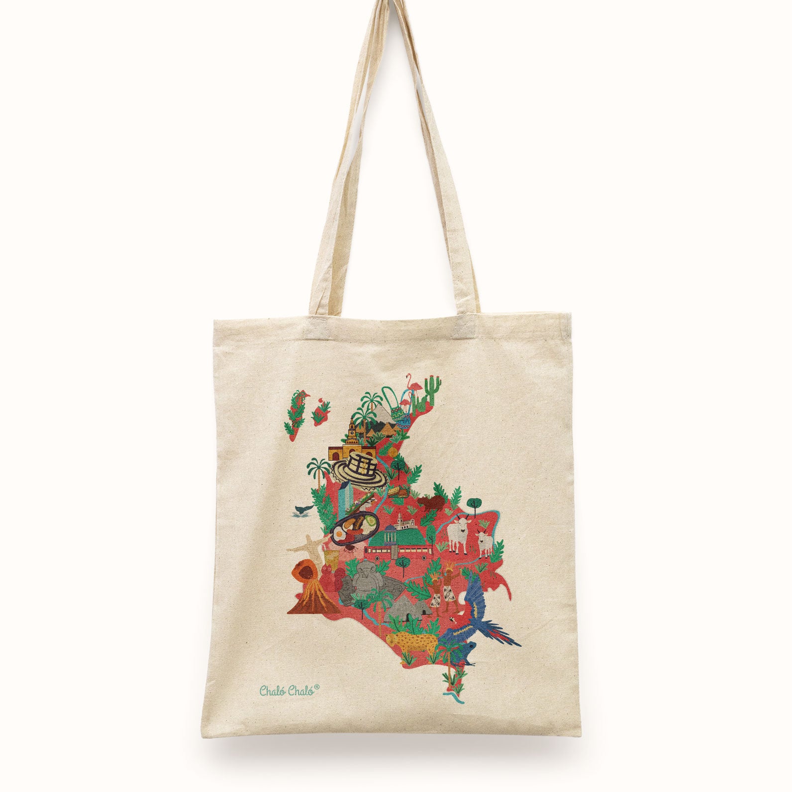 Tote Bag Mapa de Colombia