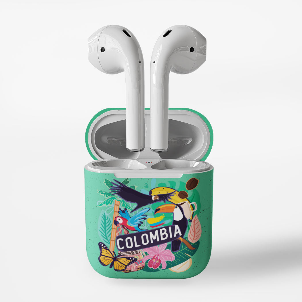 Forro Ecológico de Airpods de Colombia Insignia - Chaló Chaló