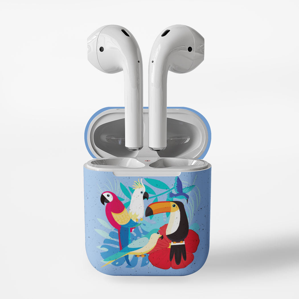 Forro Ecológico de Airpods Pájaros