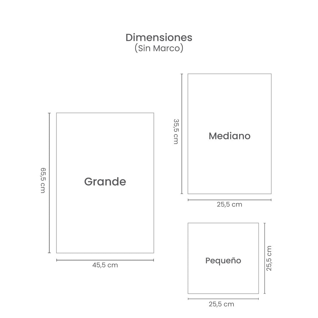 Cuadro Mapa de Colombia