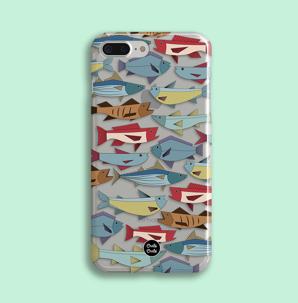 Forro de Celular Peces - iPhone, Samsung, Huawei